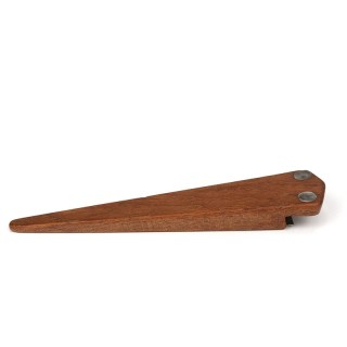 Teak Danish vintage crown bottle opener