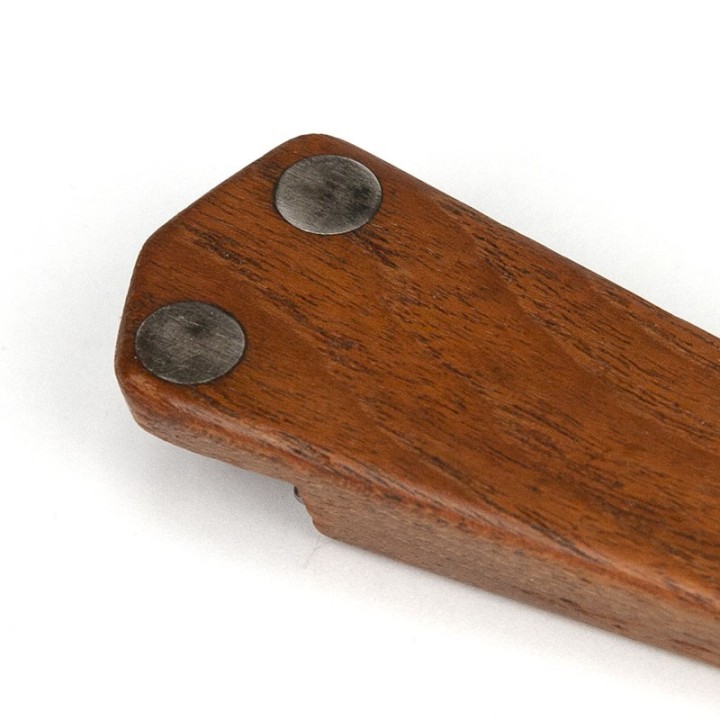 Teak Danish vintage crown bottle opener