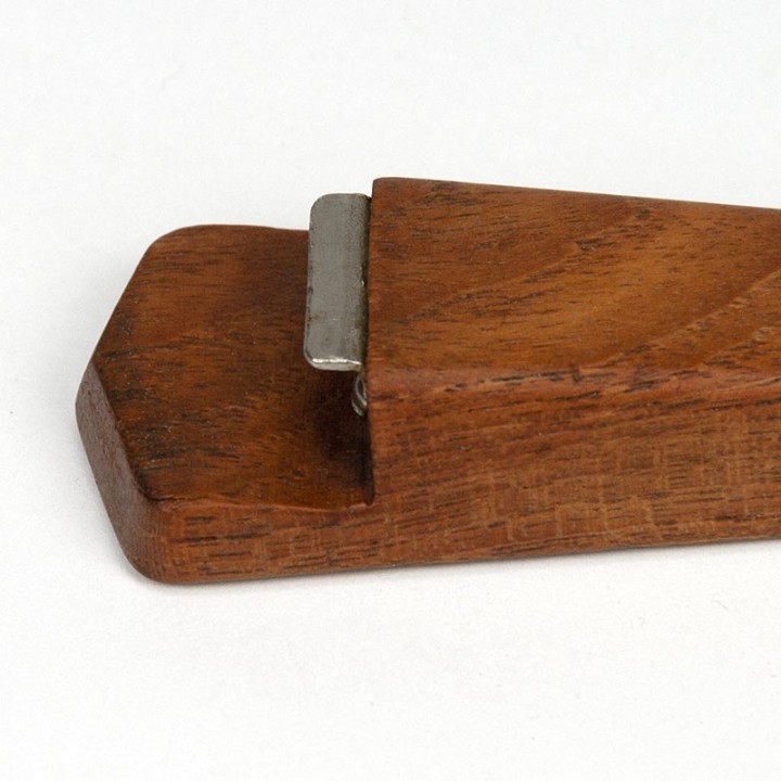 Teak Danish vintage crown bottle opener
