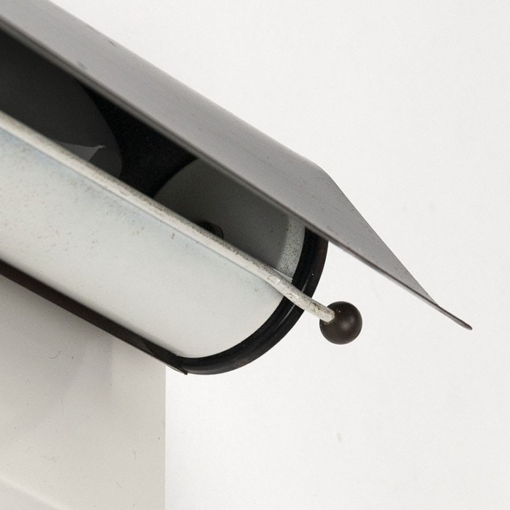 Set of 2 Danish metal wall lamps marked Harry Olsen