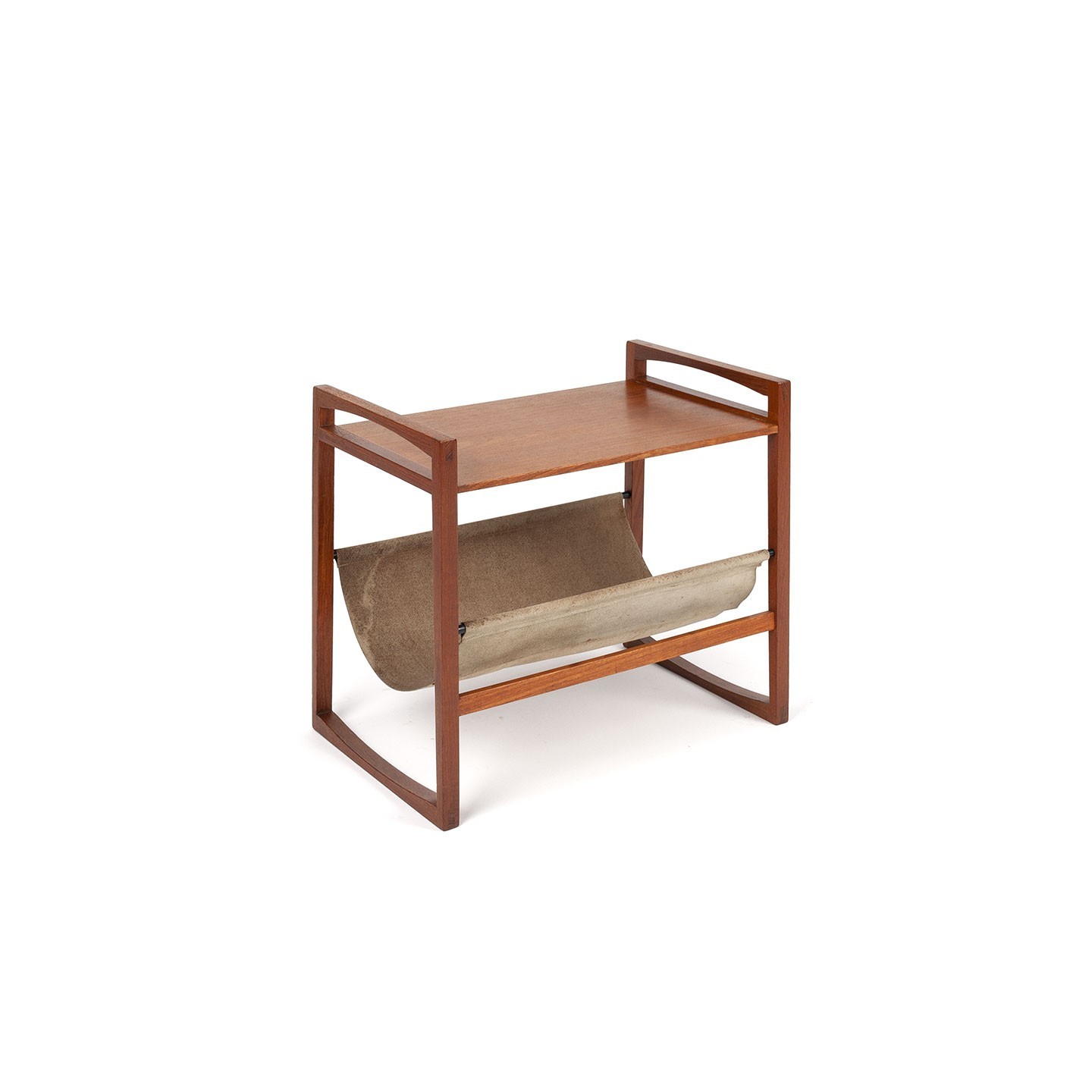 Sika Racks Danish vintage newspaper rack/ side table from Sika Møbler
