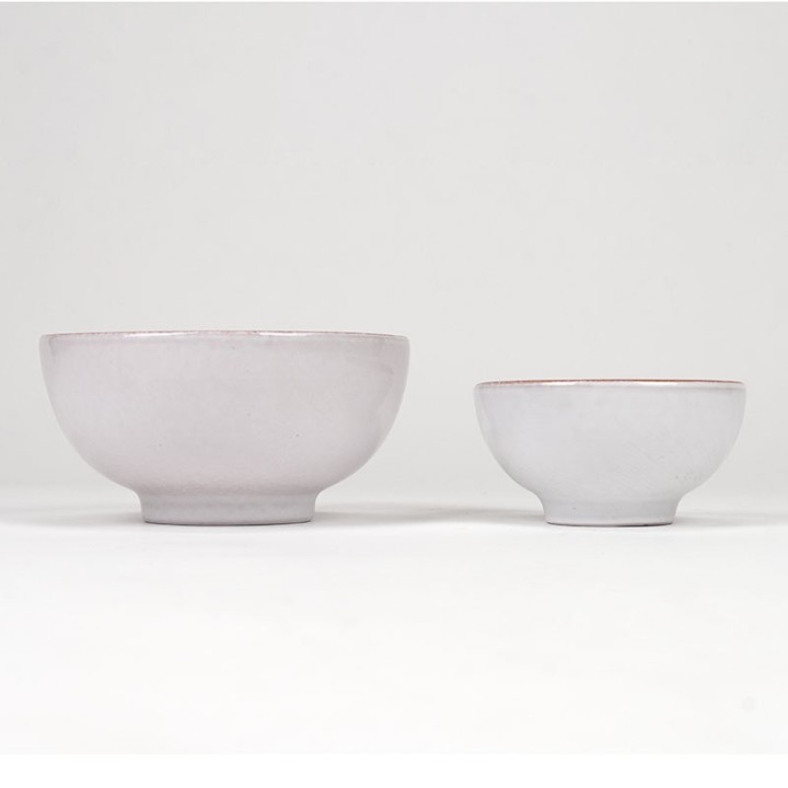 Set van 2 vintage ADCO bloempotten model 163 en 164