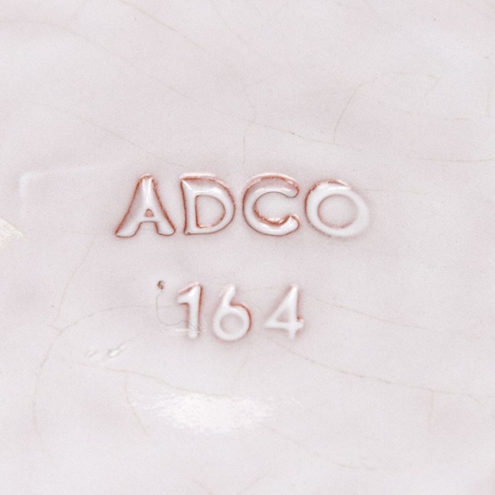 Set van 2 vintage ADCO bloempotten model 163 en 164