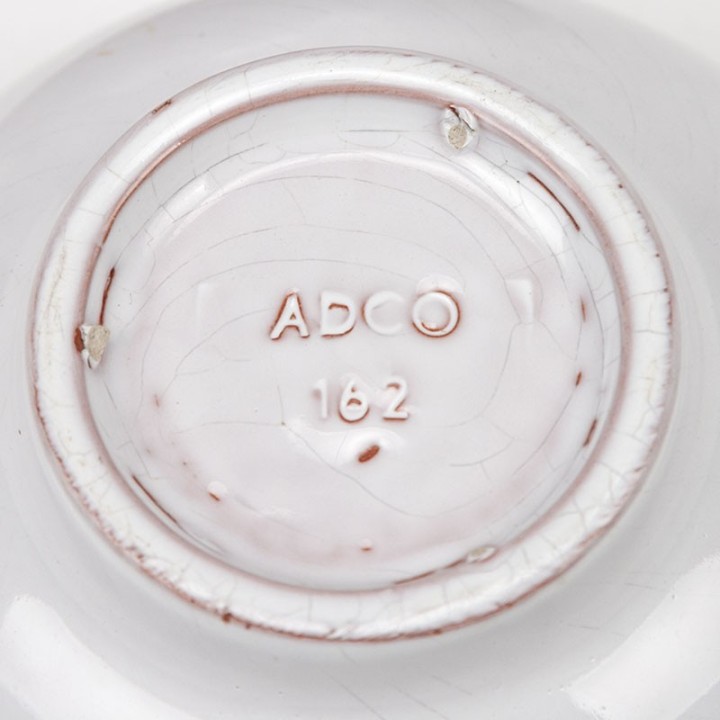 Set of 2 vintage ADCO flower pots model 163 and 164