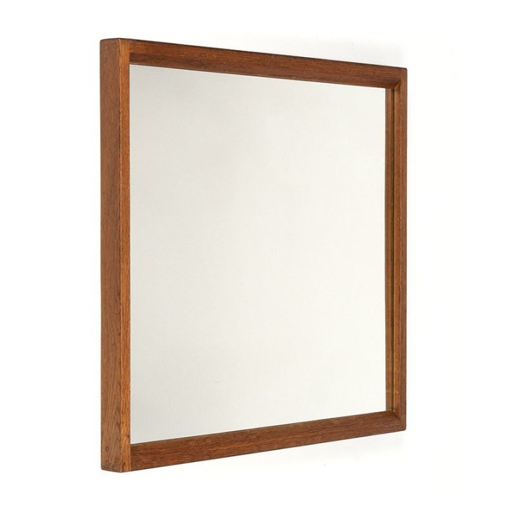 Oak vintage Aksel Kjersgaard model 142 mirror