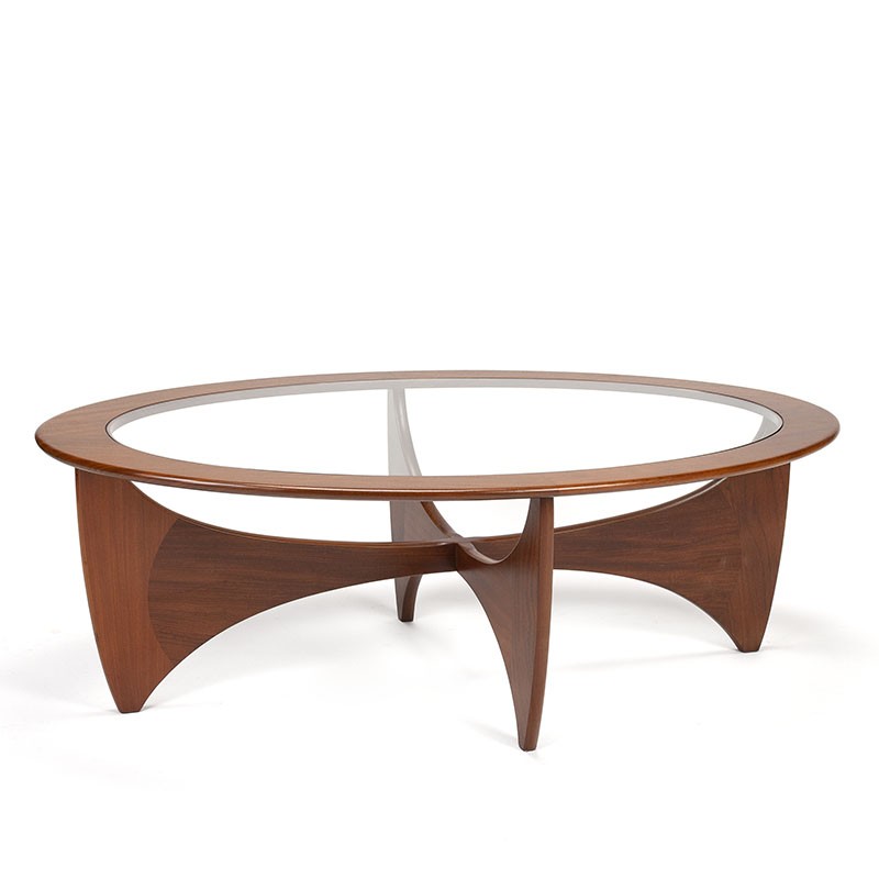 Oval model Astro vintage Mid-Century design coffee table