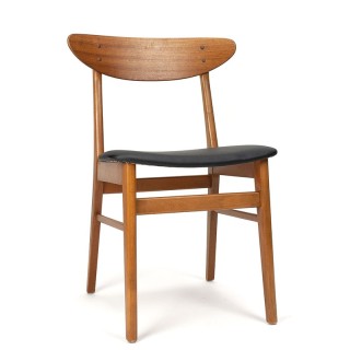 Farstrup model 210 vintage Deense eettafel stoel