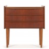 Small Danish chest of drawers vintage model with 3 drawers