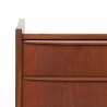 Small Danish chest of drawers vintage model with 3 drawers