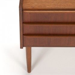 Small Danish chest of drawers vintage model with 3 drawers