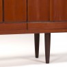 Teak long Mid-Century vintage design sideboard