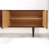 Teak long Mid-Century vintage design sideboard