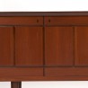 Teak long Mid-Century vintage design sideboard