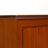 Teak long Mid-Century vintage design sideboard