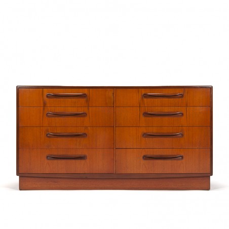 Double model vintage sideboard chest of drawers by Gplan