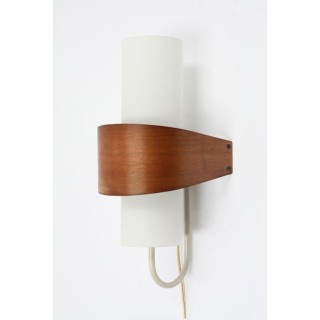 Plywood walllamp by Philips