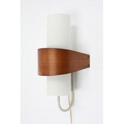 Plywood wandlamp van Philips