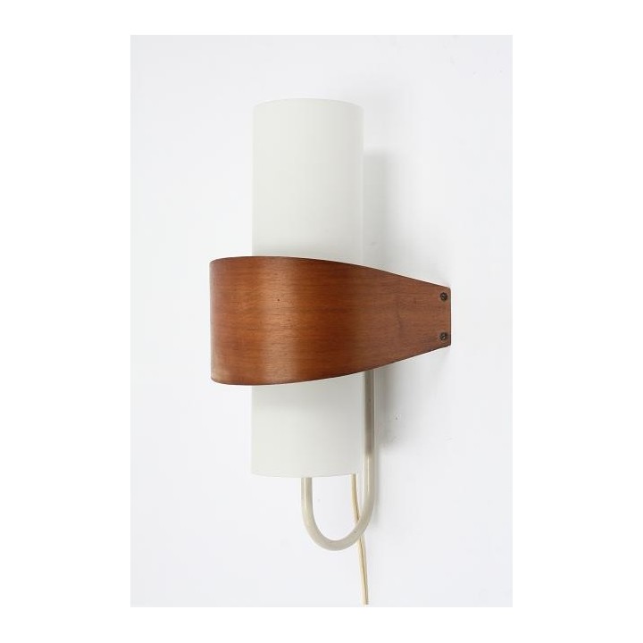 Plywood wandlamp van Philips