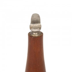 Teakhouten vintage Scandinavisch poppetje als flessenopener