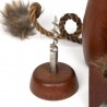 Teak vintage Scandinavian doll as a bottle opener