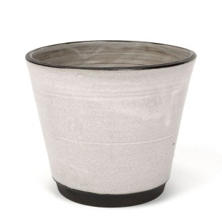 Dutch vintage flowerpot of Mobach ceramics