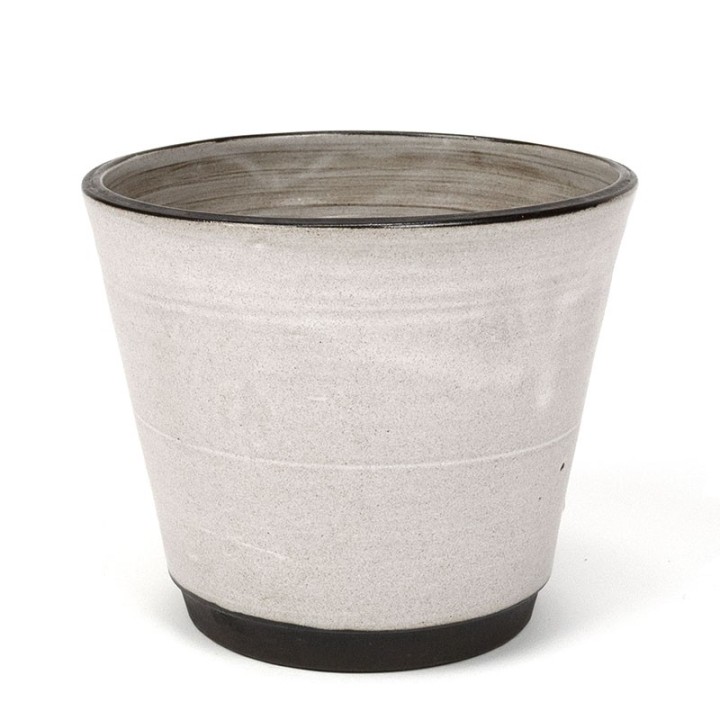 Dutch vintage flowerpot of Mobach ceramics