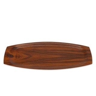 Rosewood Danish vintage oval model tray