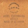 Deense palissander houten spiegel van Aksel Kjersgaard model 142