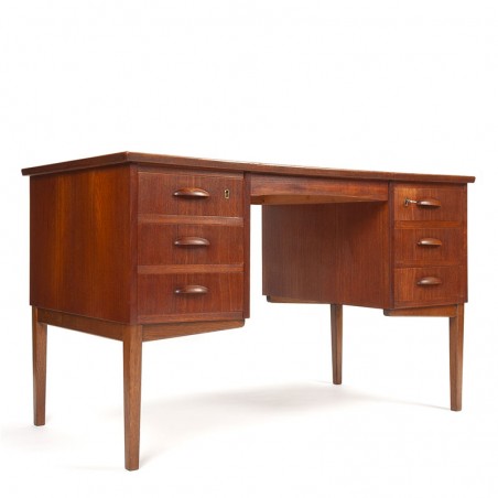 Teak Danish vintage Mid-Century desk