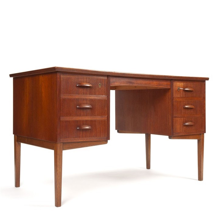 Teak Danish vintage Mid-Century desk