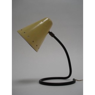 Yellow fifties table lamp