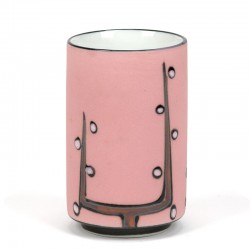 Klein/ mini model vintage roze vaasje