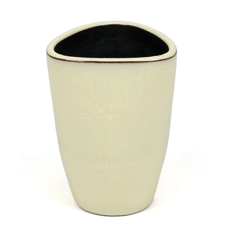 Yellow tint vintage Ravelli 17-2 vase