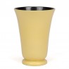 Vintage yellow vase by Potterie De Driehoek Huizen