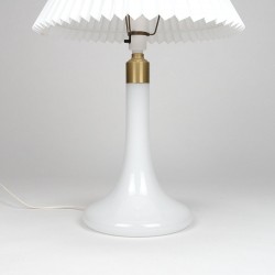 Le Klint model 363 vintage Danish glass table lamp