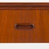Danish vintage cabinet with 1 drawer in teak