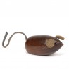 Small teak vintage Danish mouse