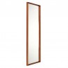 Danish narrow model vintage teak mirror