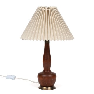 Mid-Century Danish teak vintage table lamp