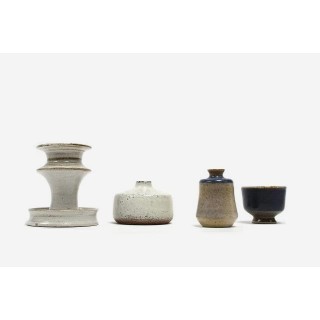 Set of 4 miniature Zaalberg vases - Retro Studio