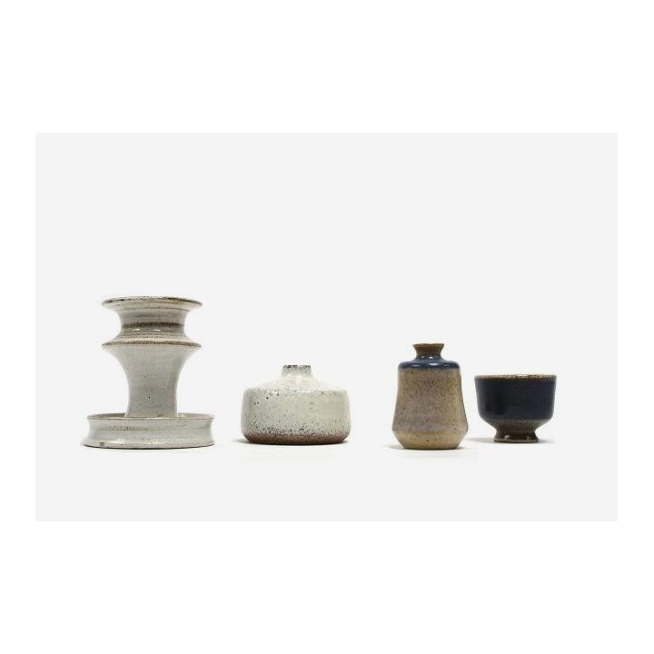 Set of 4 miniature Zaalberg vases - Retro Studio