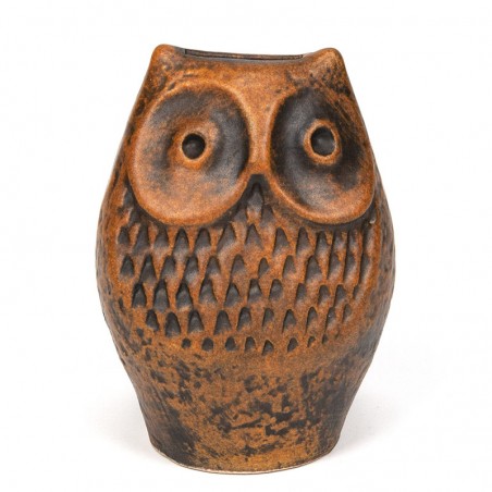 Bay ceramics vintage piggy bank as an owl