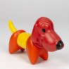 Tupperware olifant en hond vintage set van 2
