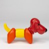 Tupperware olifant en hond vintage set van 2