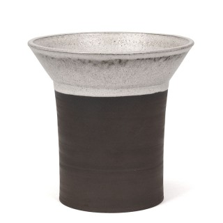 Earthenware vintage vase in the style of Mobach