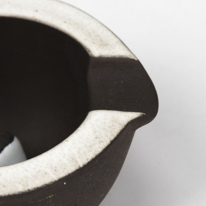 Ravelli vintage asbakje inclusief dover