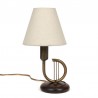 Small vintage table lamp from the fifties