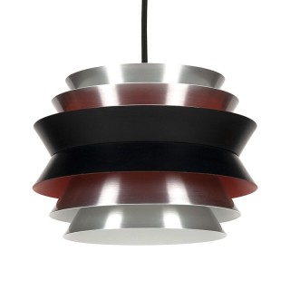 Danish vintage Trava hanging lamp by Carl Thore