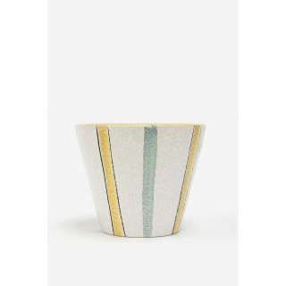 ADCO flowerpot yellow/ green - Retro Studio