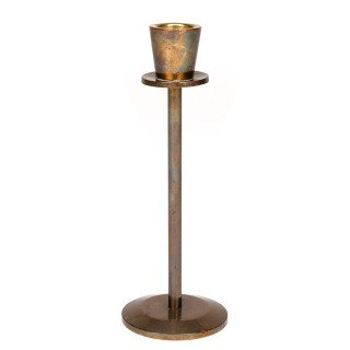 Brass vintage slim candlestick